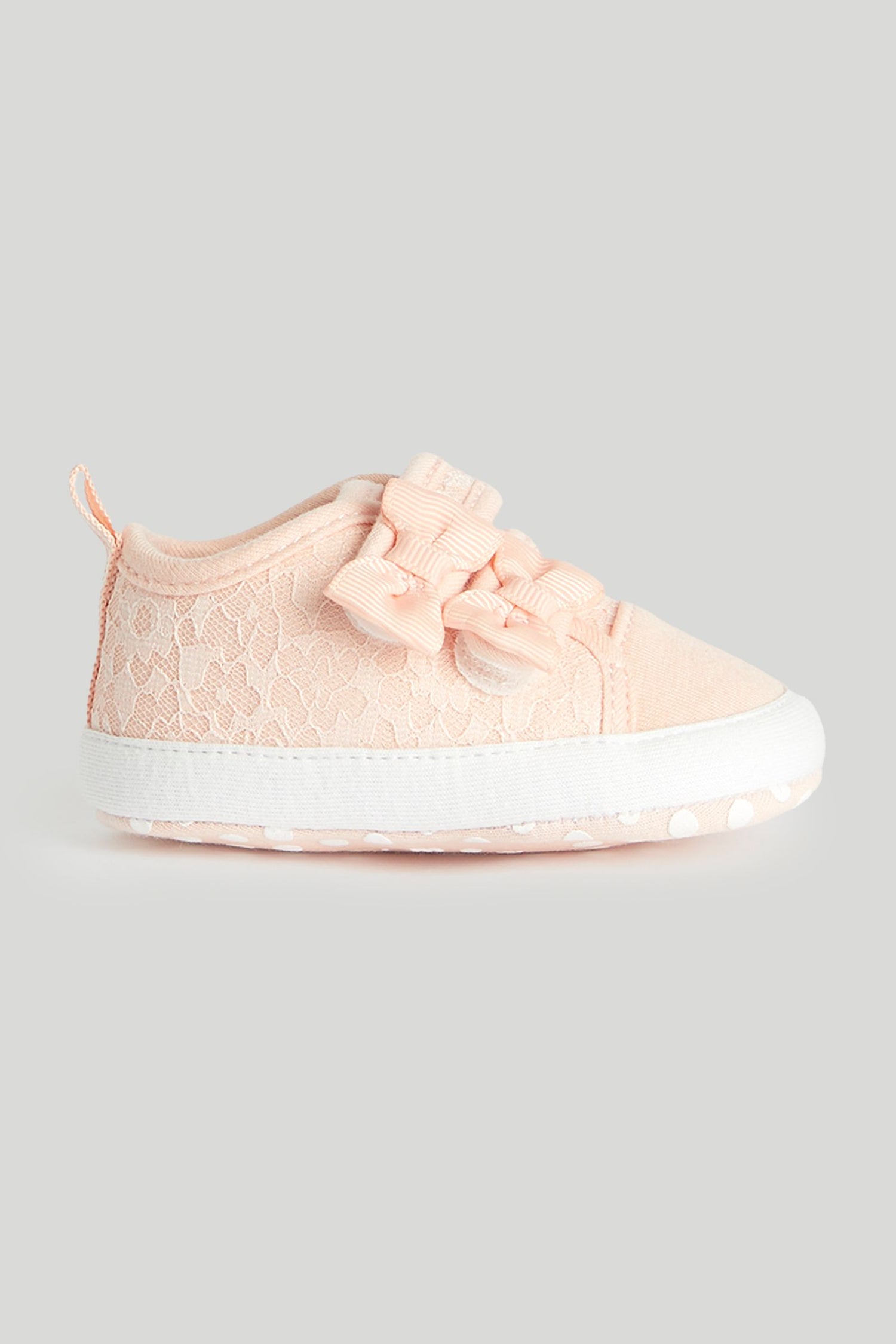 Pink Pram Trainers - Pink / 3-6 Months