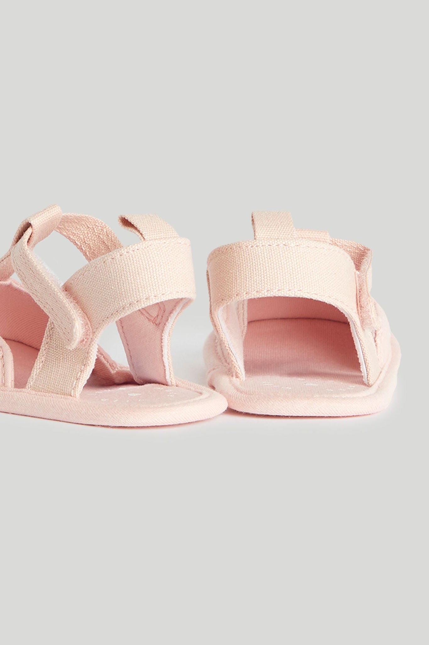 Apricot Pram Shoes and Headband Set