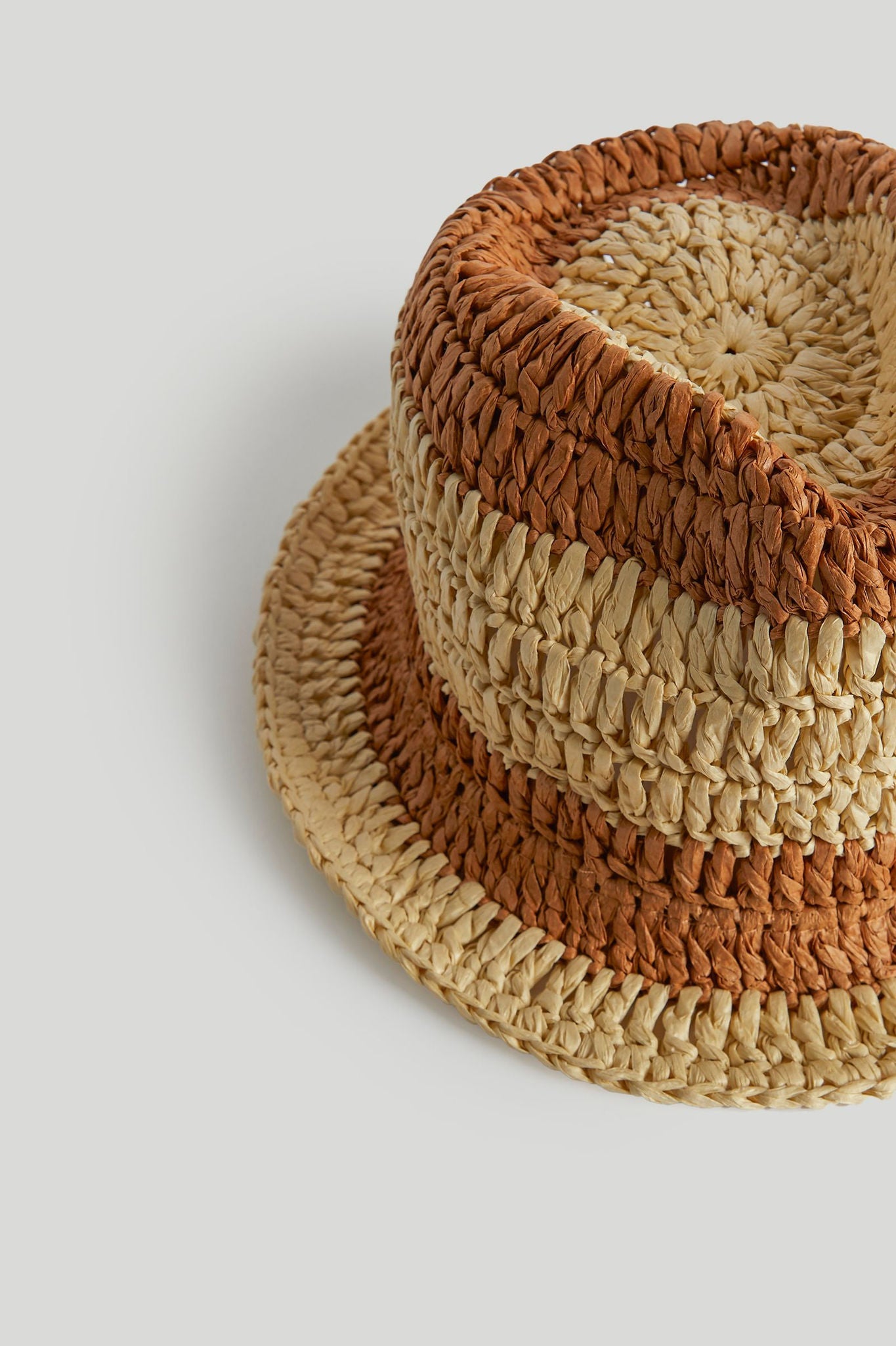 Striped Straw Hat