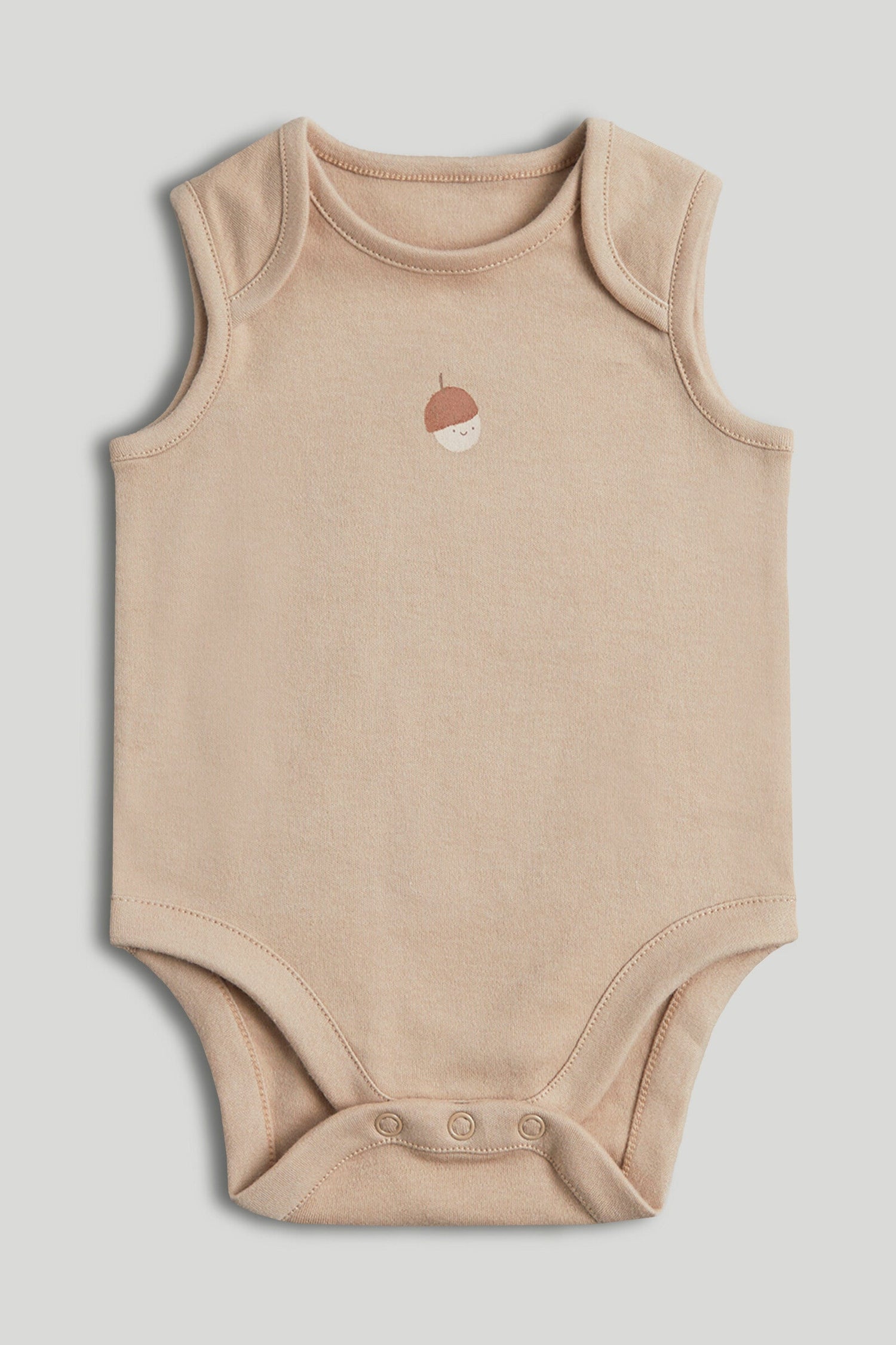 5 Pack Acorns Sleeveless Bodysuits