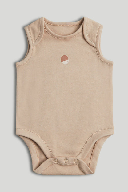 5 Pack Acorns Sleeveless Bodysuits
