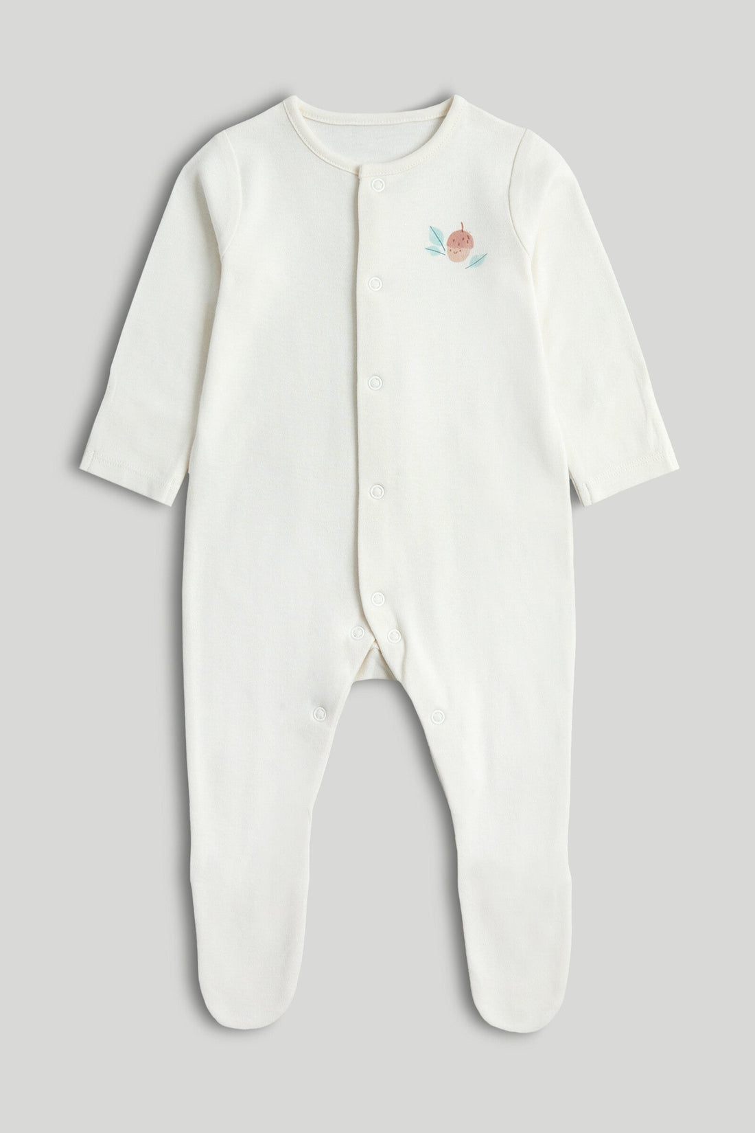 3 Pack Acorn Sleepsuits