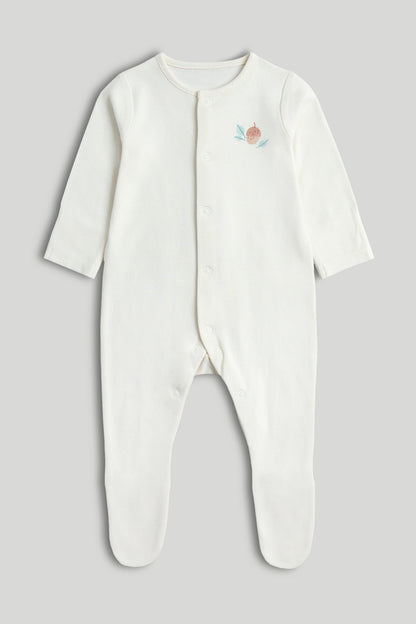 3 Pack Acorn Sleepsuits