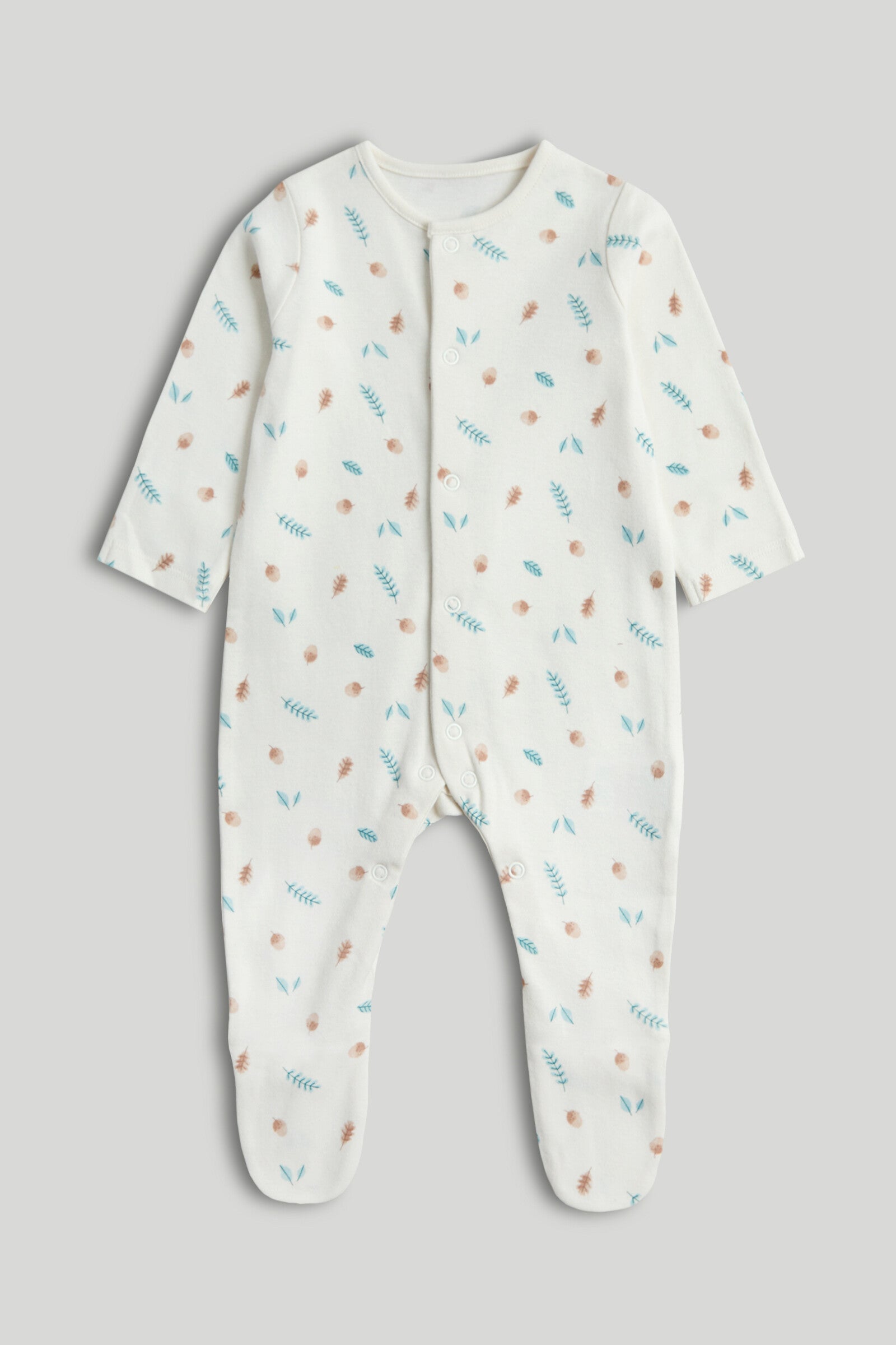 3 Pack Acorn Sleepsuits