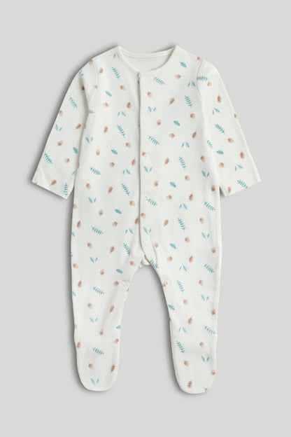 3 Pack Acorn Sleepsuits