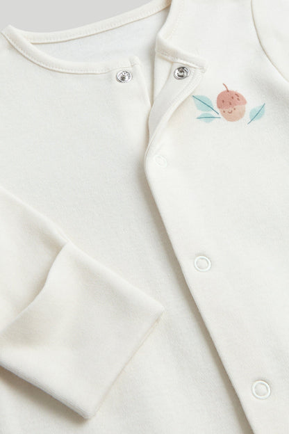 3 Pack Acorn Sleepsuits