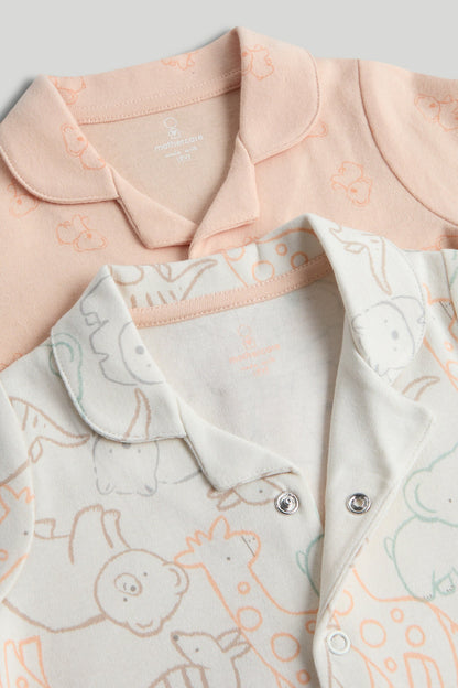 2 Pack All-in-One Pyjamas