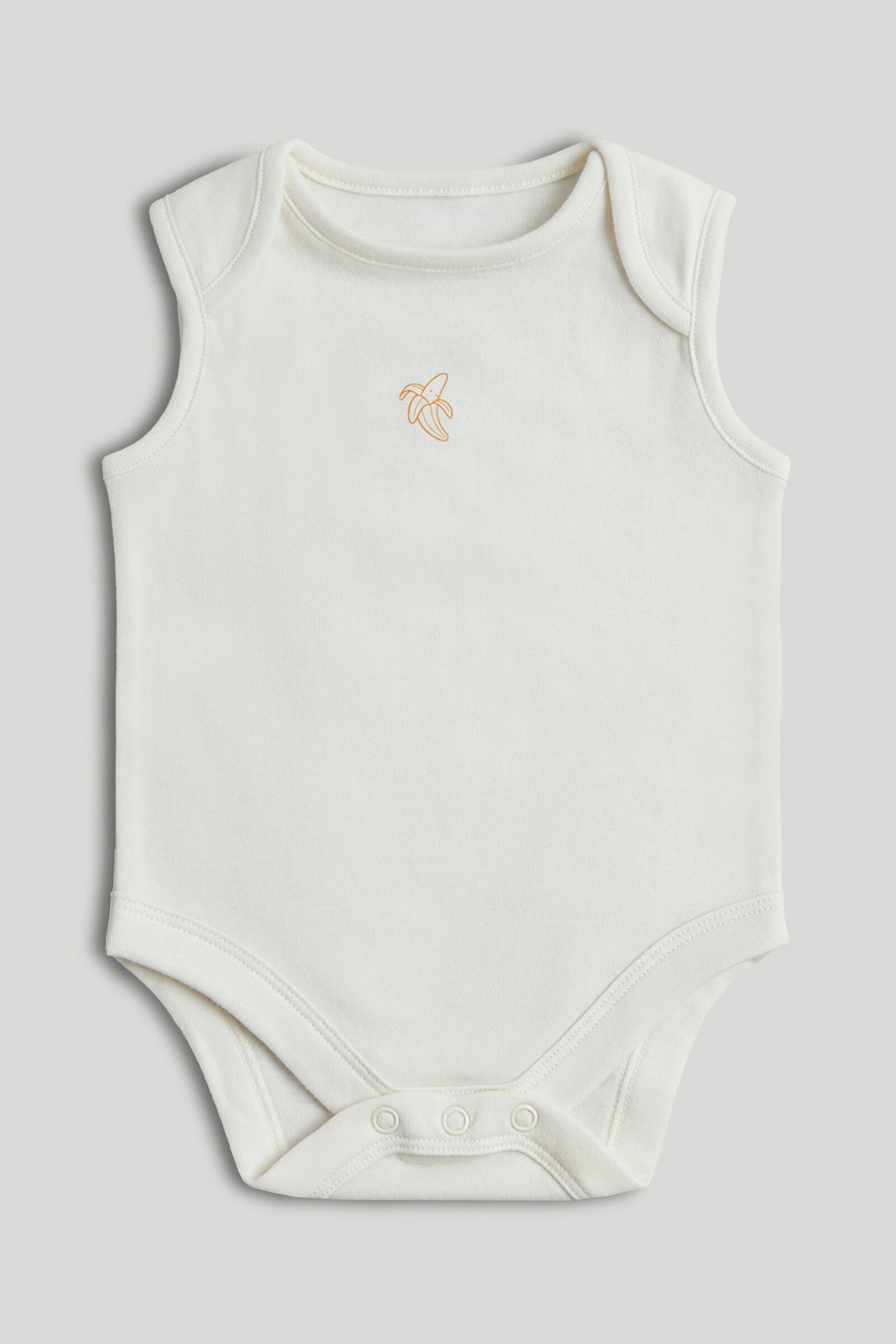 5 Pack Breakfast Sleeveless Bodysuits