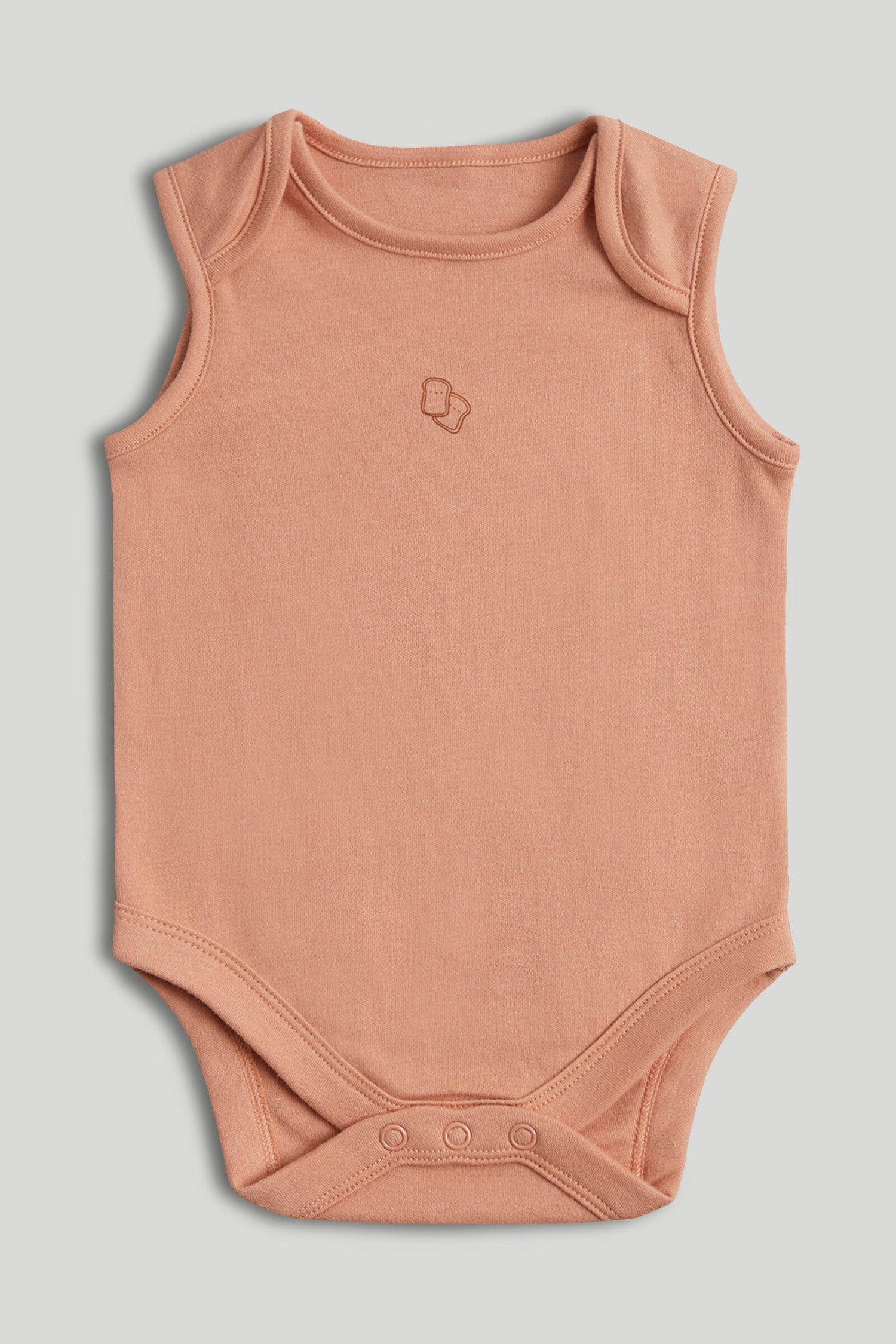 5 Pack Breakfast Sleeveless Bodysuits