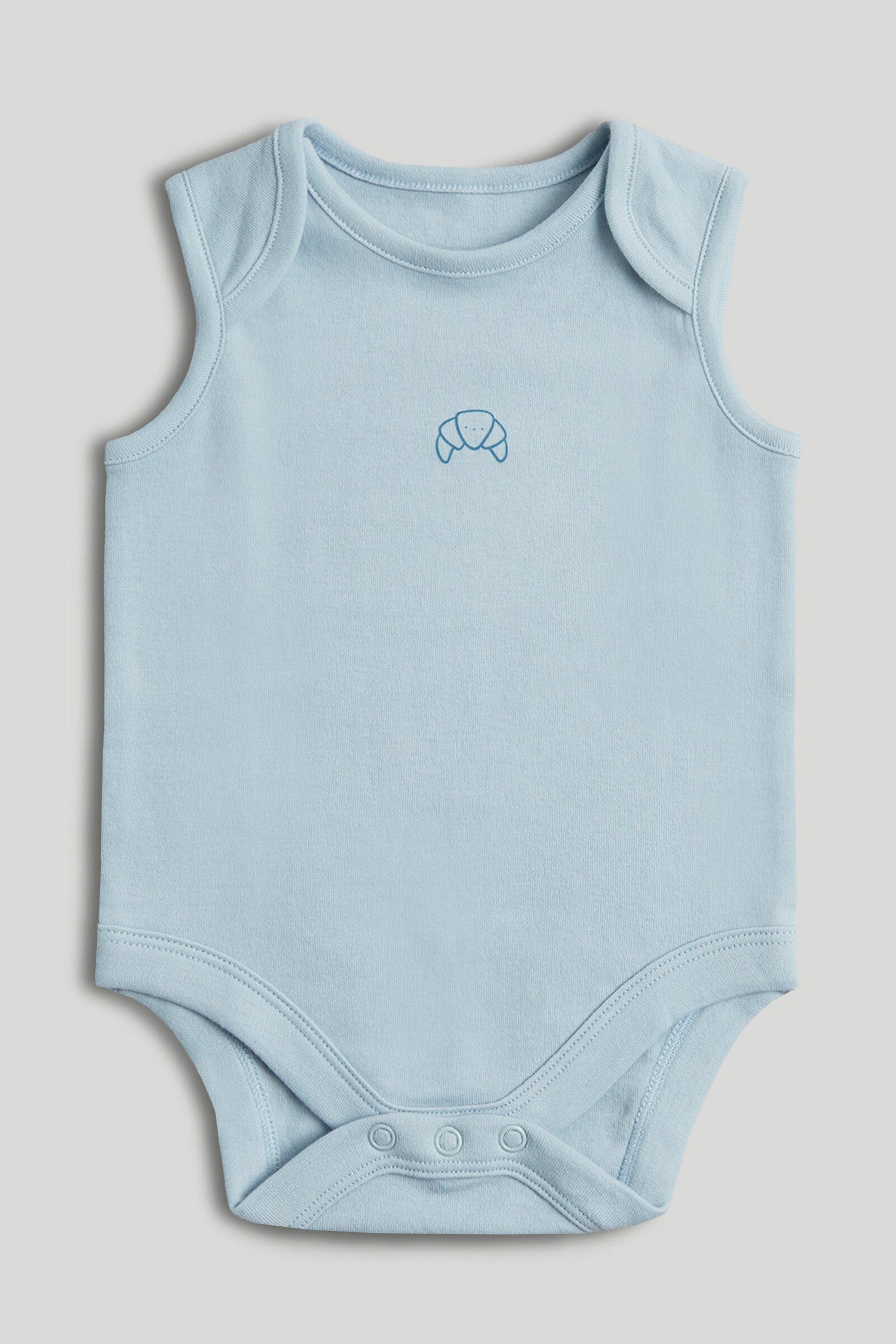 5 Pack Breakfast Sleeveless Bodysuits