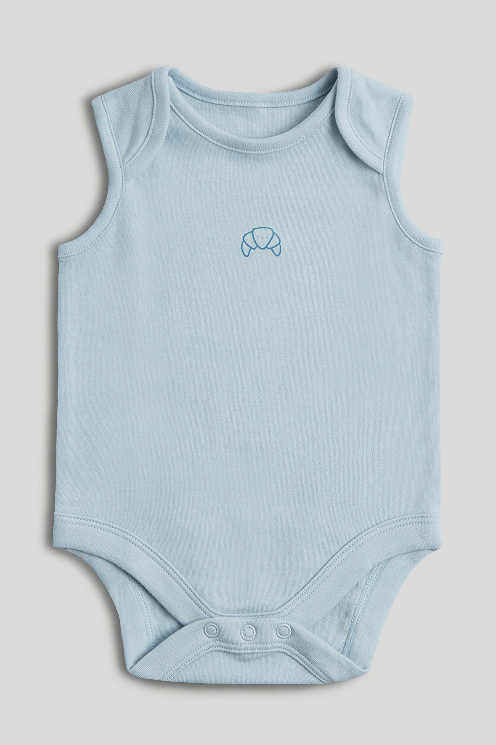 5 Pack Breakfast Sleeveless Bodysuits