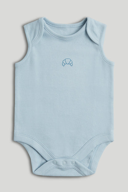 5 Pack Breakfast Sleeveless Bodysuits