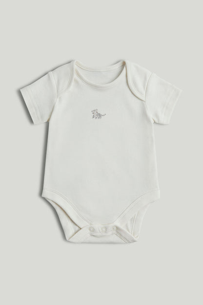 5 Pack My First Short-Sleeved Bodysuits