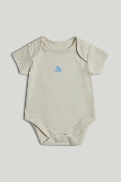 5 Pack My First Short-Sleeved Bodysuits