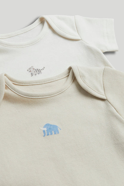 5 Pack My First Short-Sleeved Bodysuits
