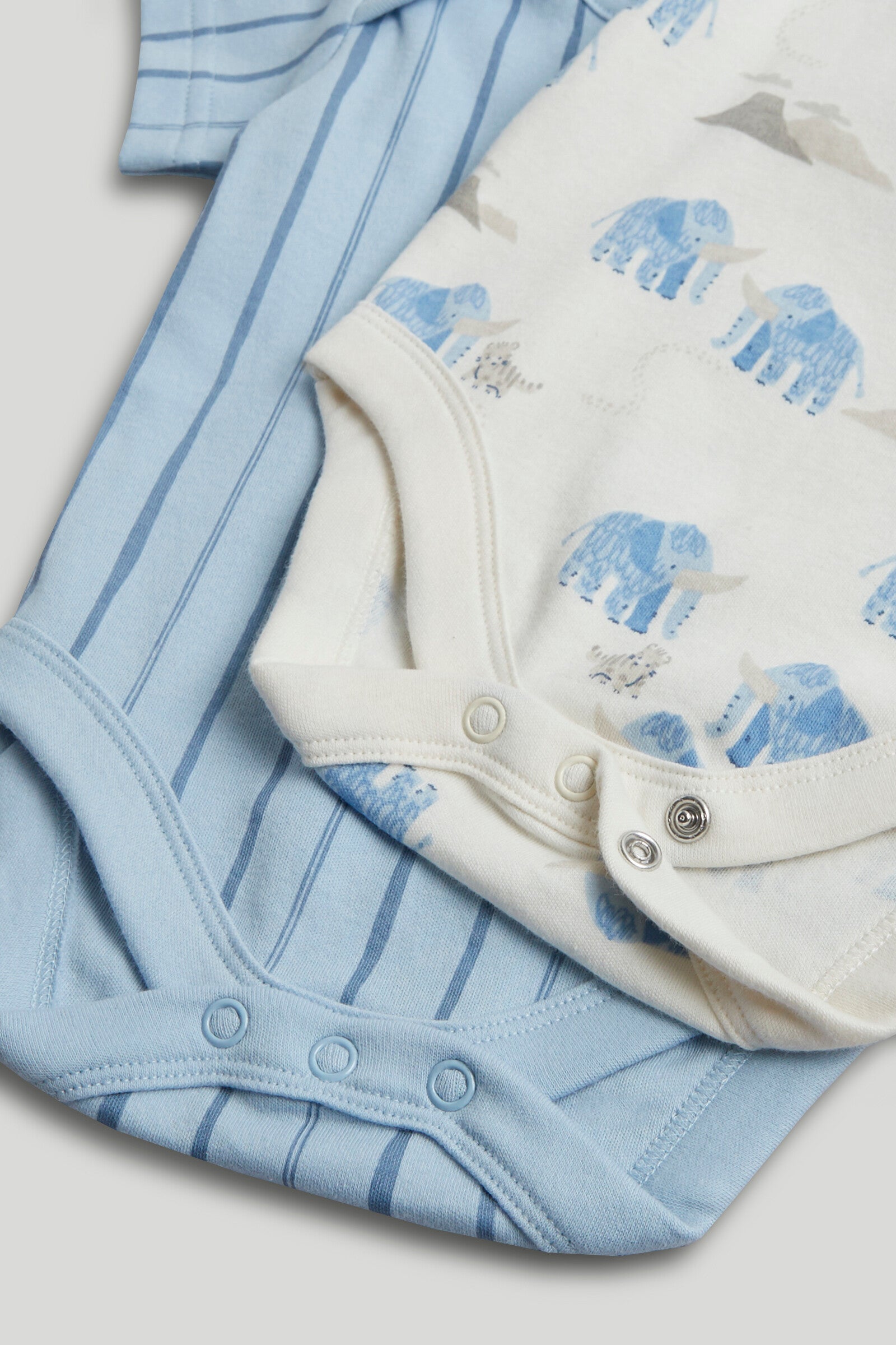 5 Pack My First Short-Sleeved Bodysuits