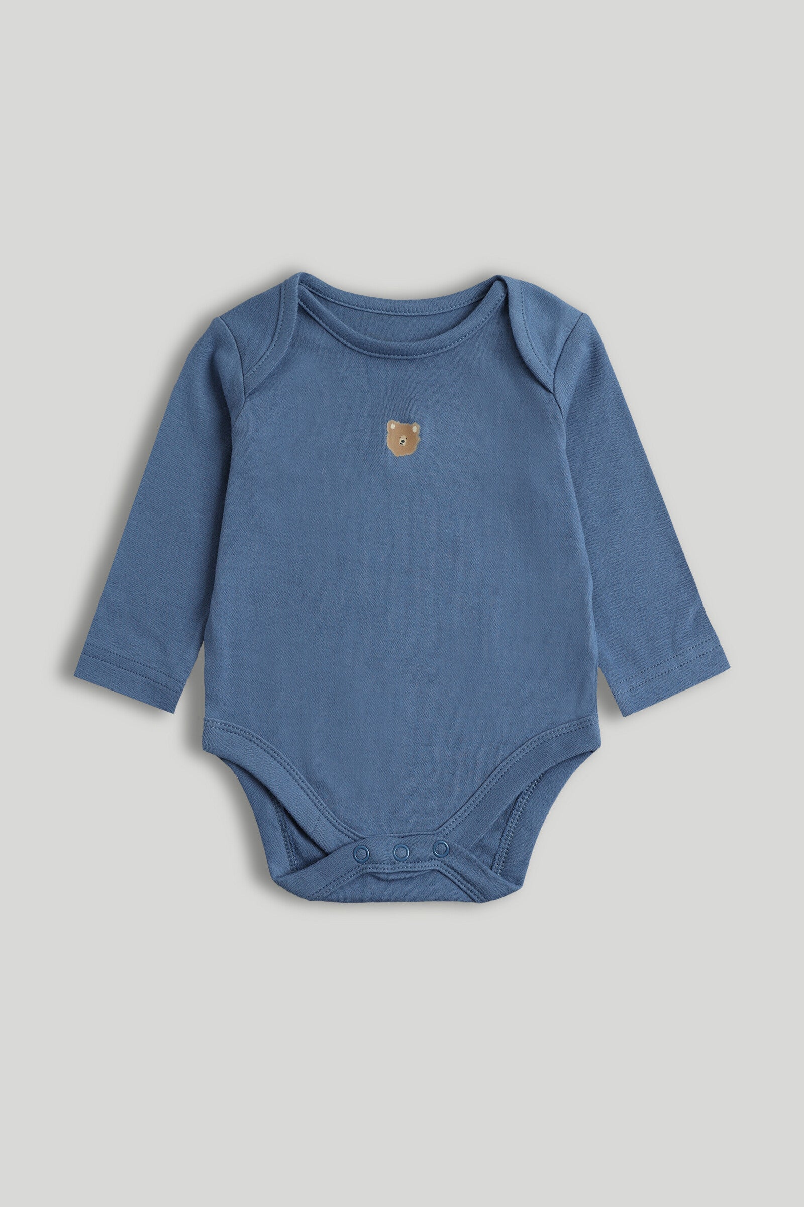5 Pack Teddy Long-Sleeved Bodysuits