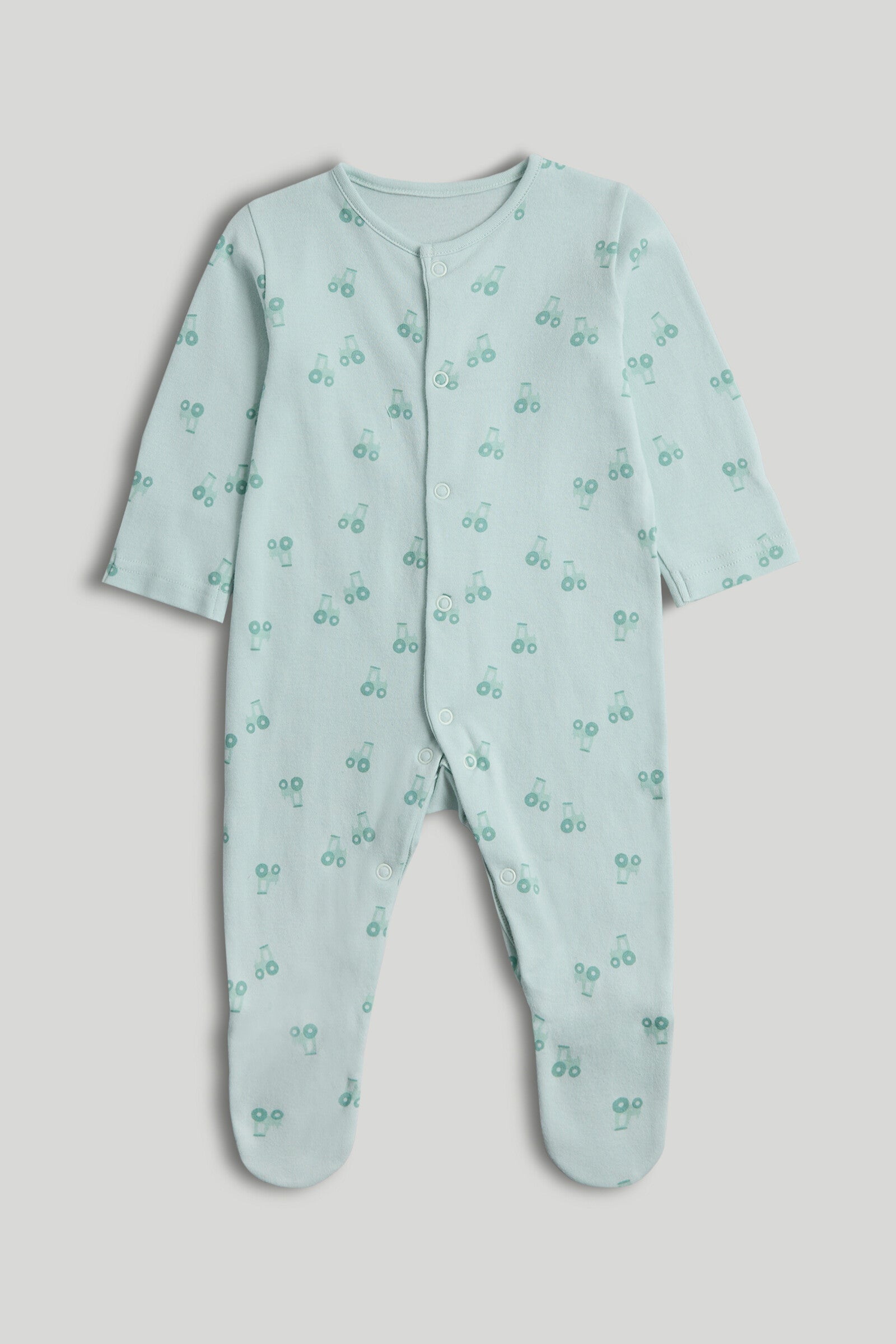 3 Pack Tractor Sleepsuits