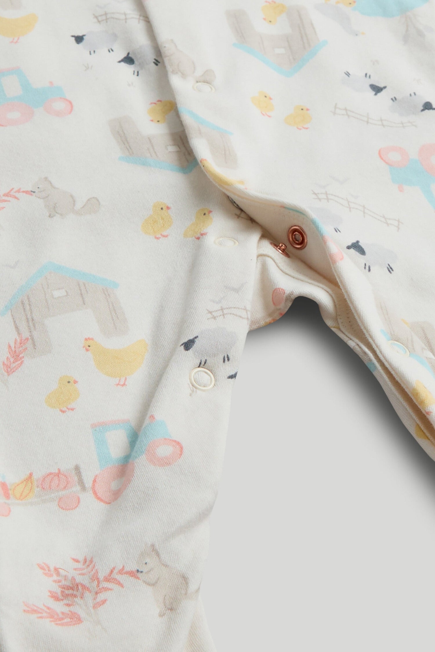 3 Pack Tractor Sleepsuits