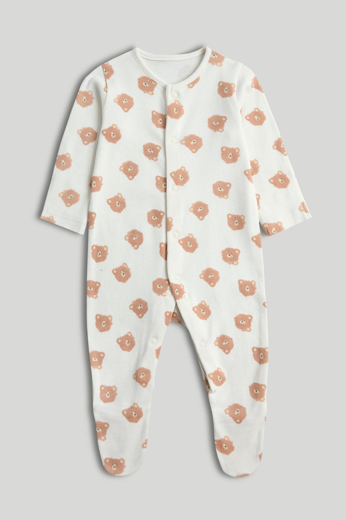 3 Pack Teddy Sleepsuits
