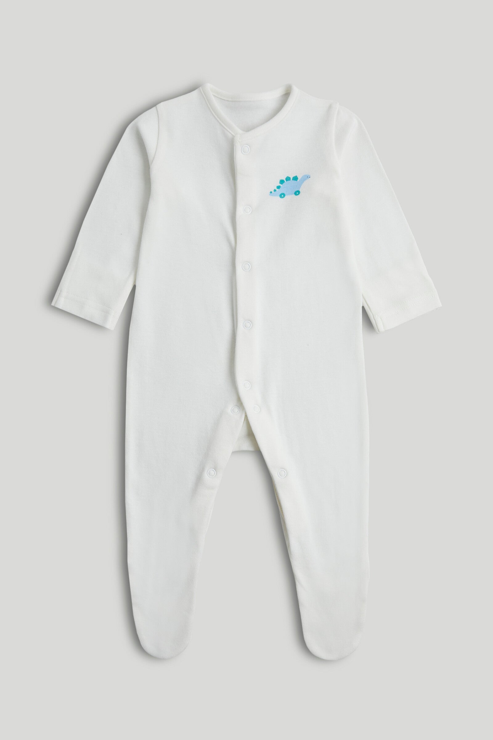 3 Pack Dinosaur Sleepsuits