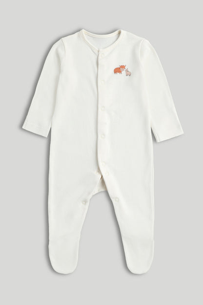 3 Pack Highland Cow Sleepsuits