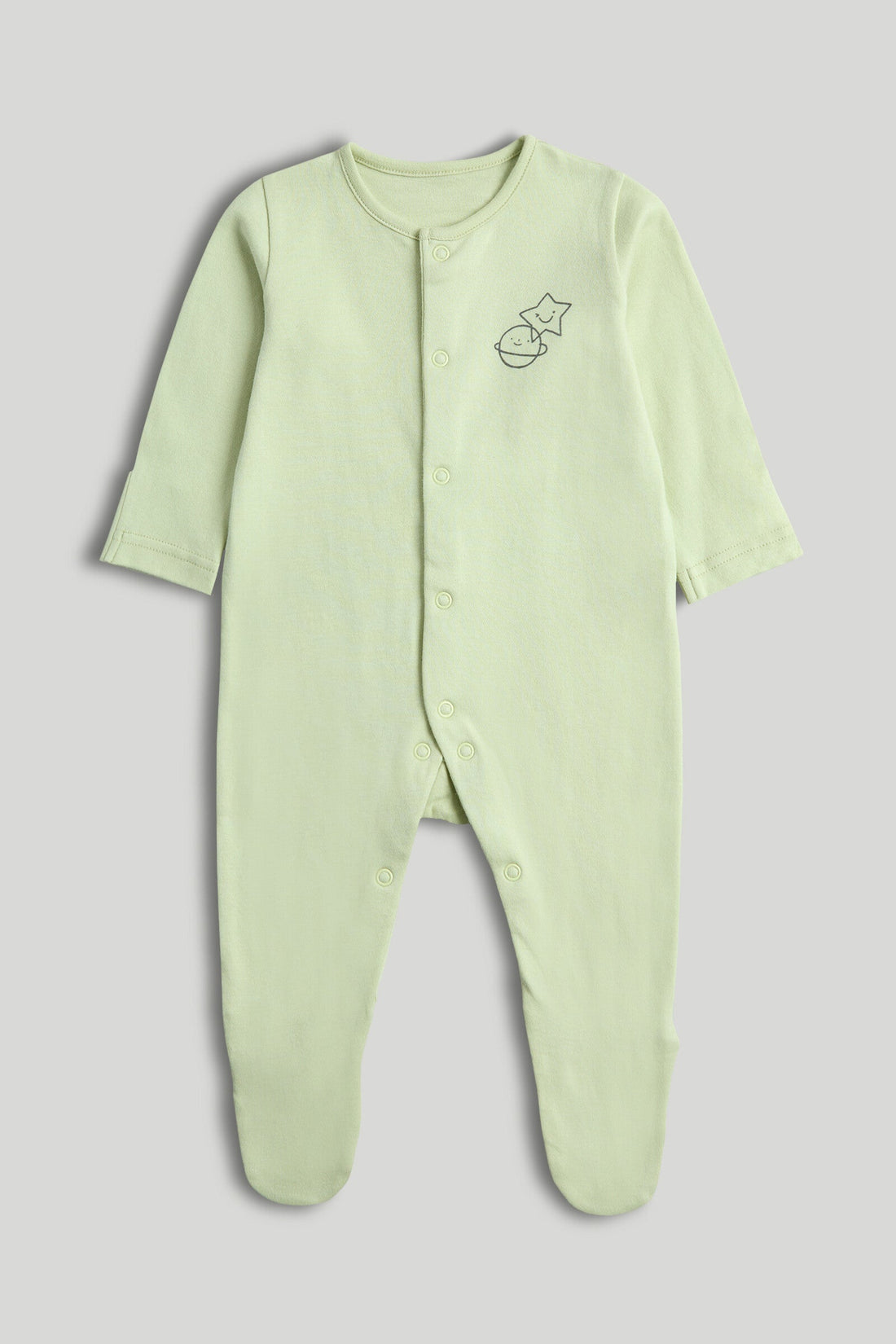 3 Pack Space Sleepsuits