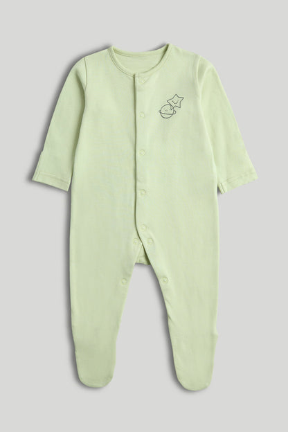 3 Pack Space Sleepsuits