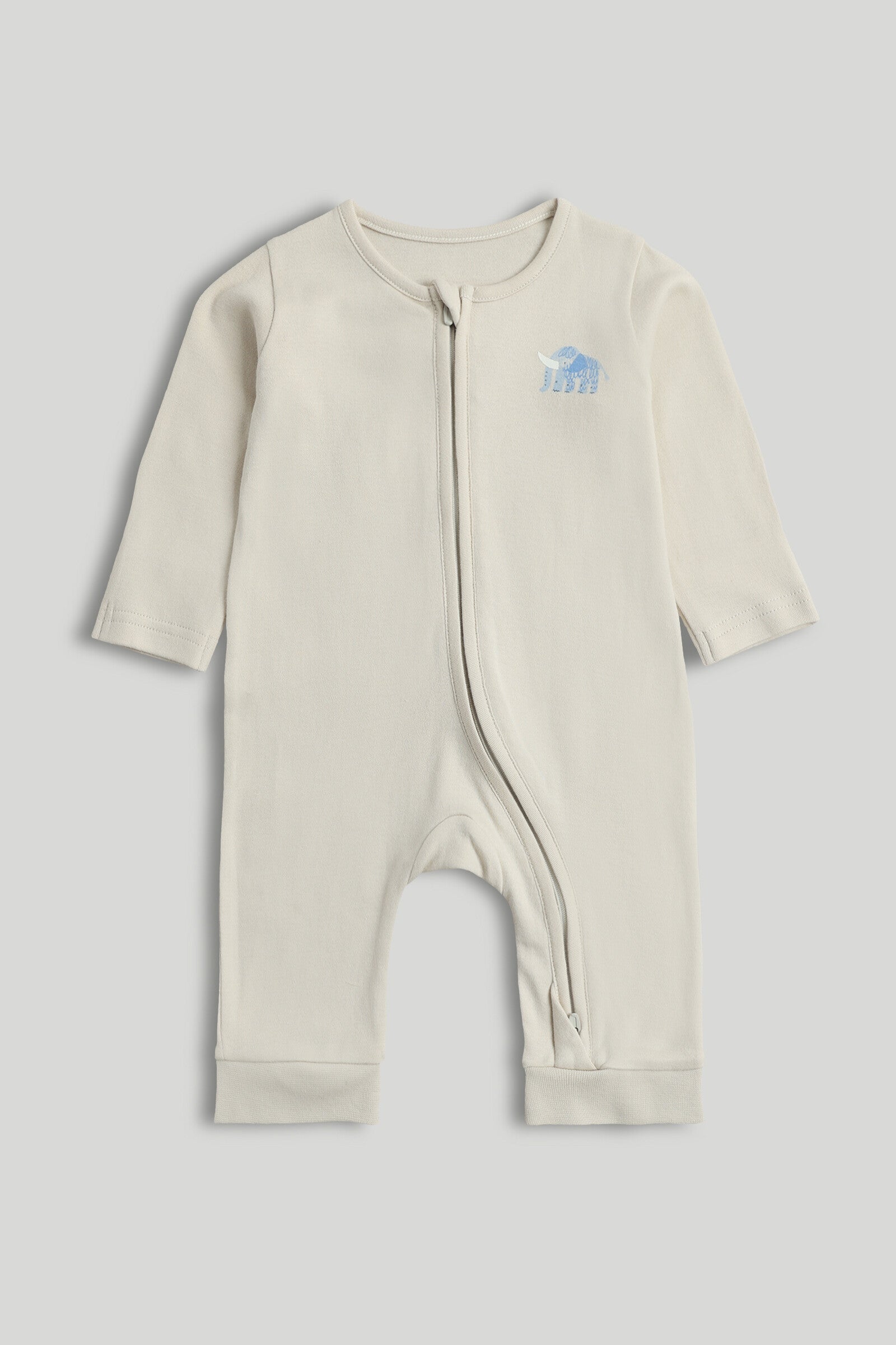 3 Pack My First Zip-Up Sleepsuits
