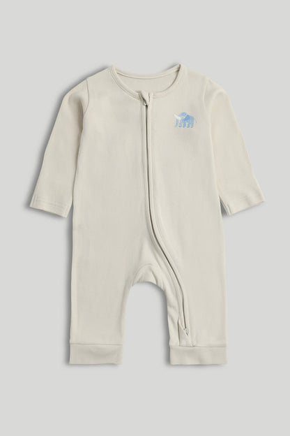 3 Pack My First Zip-Up Sleepsuits
