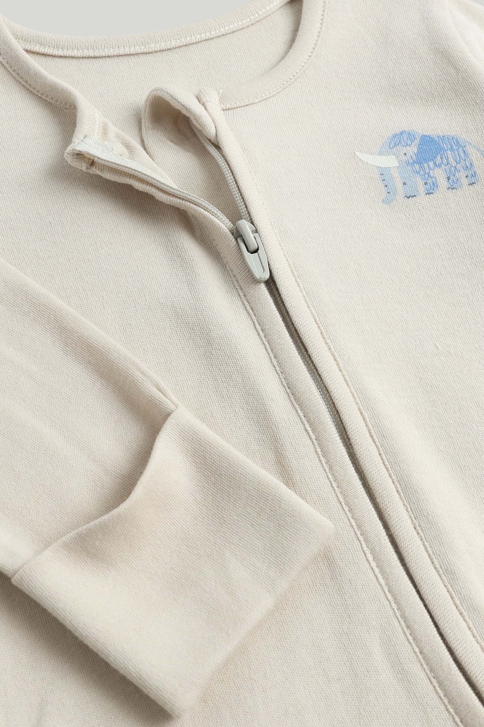 3 Pack My First Zip-Up Sleepsuits