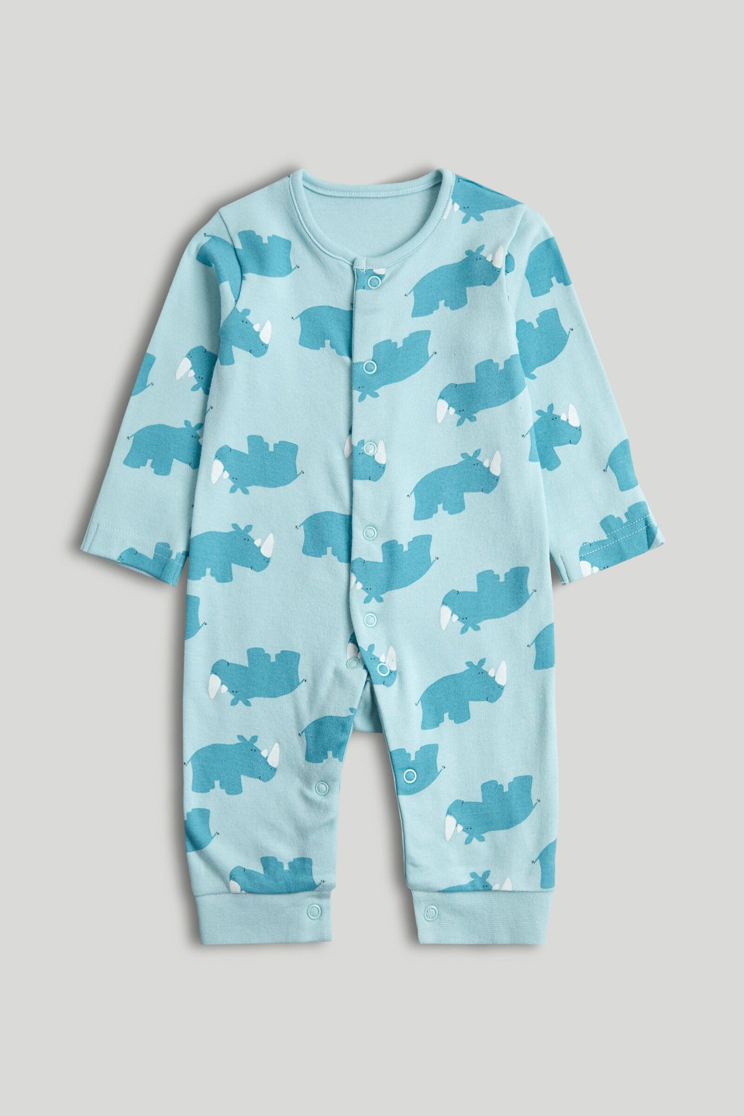 3 Pack Safari Footless Sleepsuits