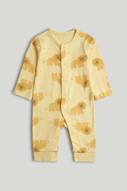 3 Pack Safari Footless Sleepsuits