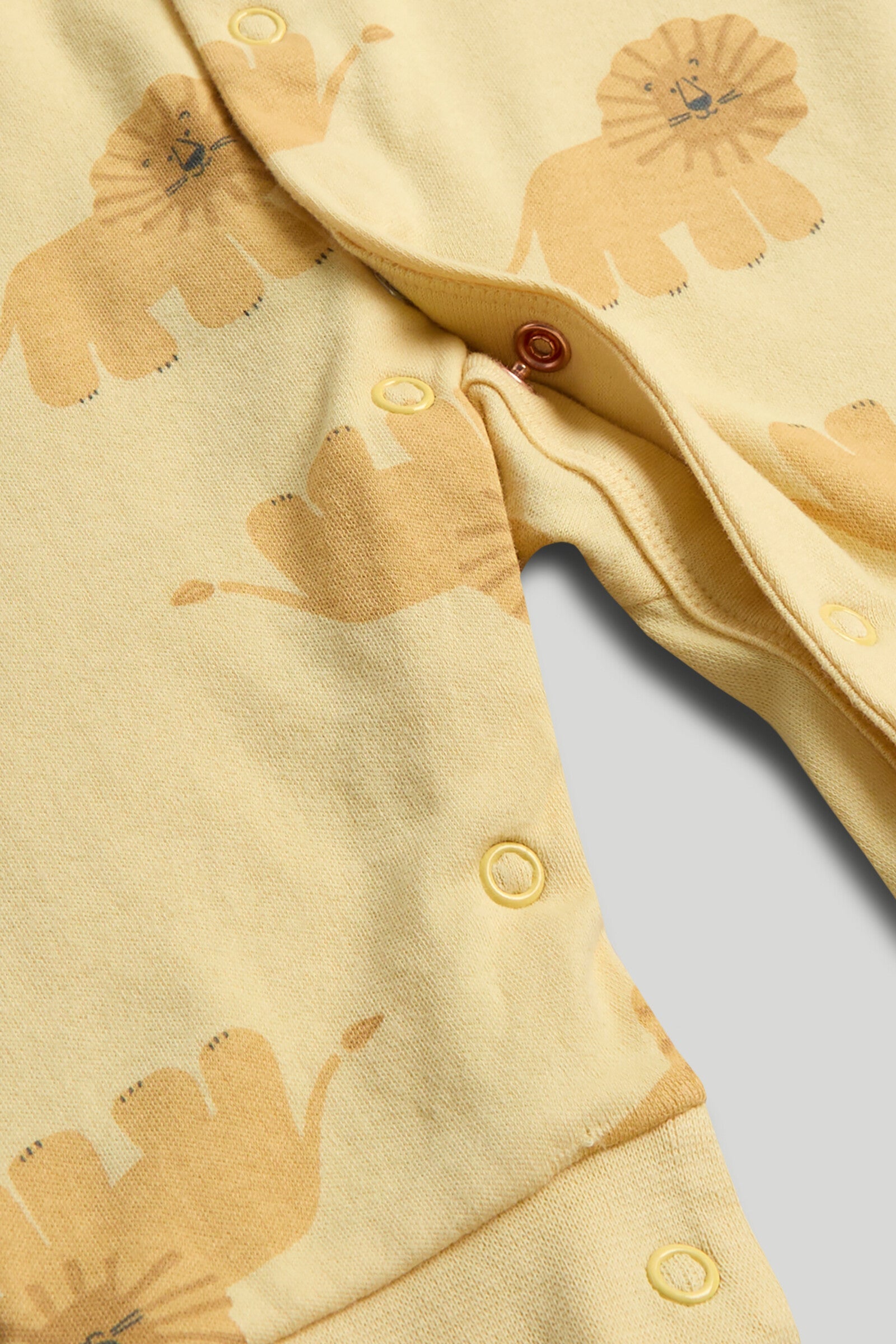 3 Pack Safari Footless Sleepsuits