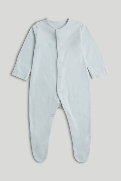 3 Pack My First Blue Sleepsuits