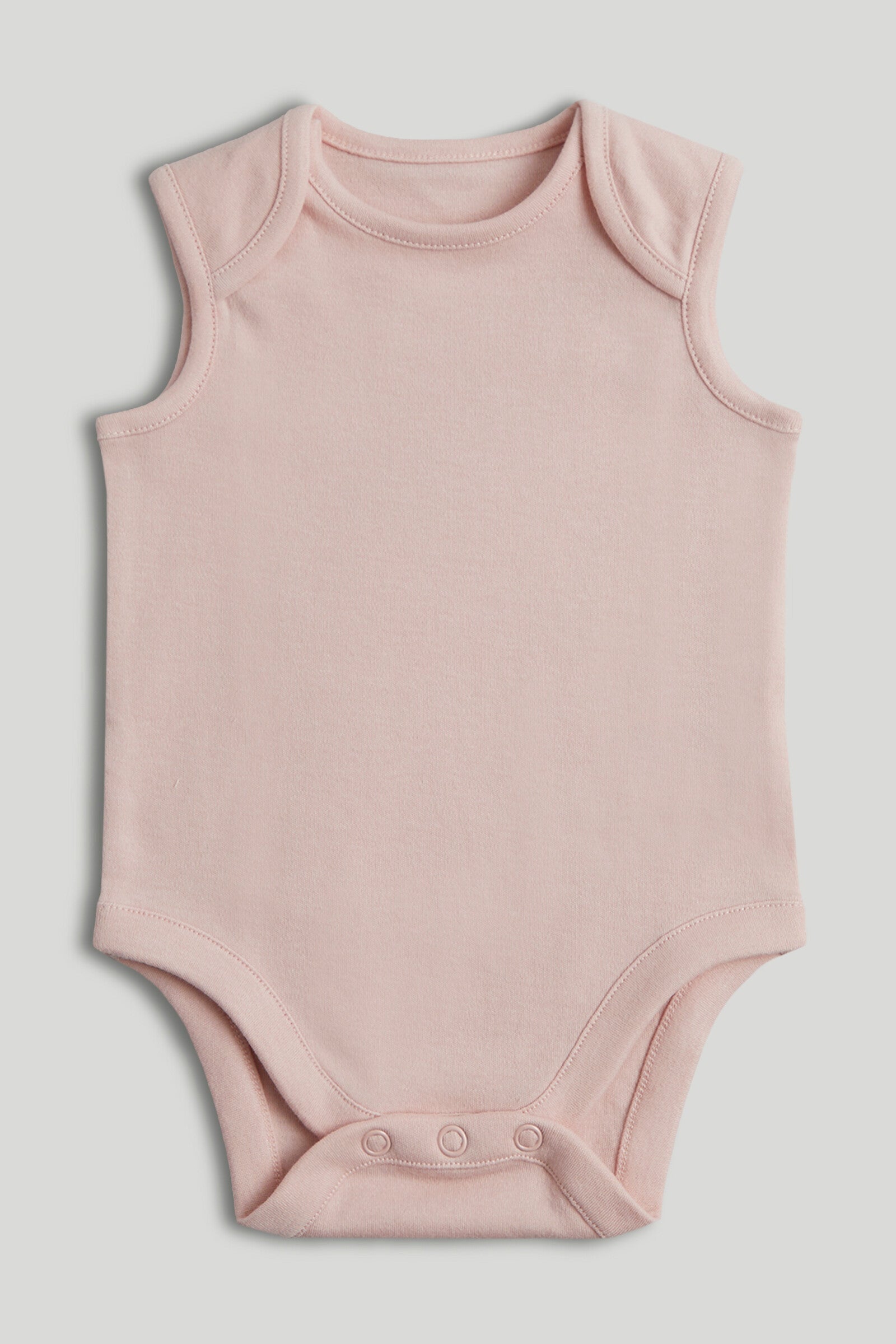 5 Pack Raspberry Sleeveless Bodysuits