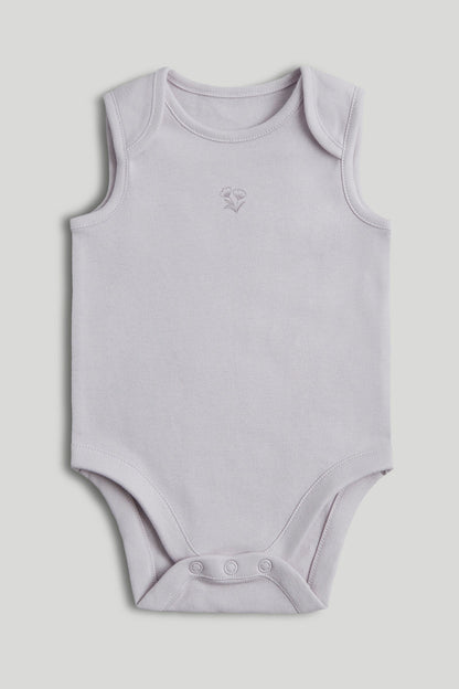 5 Pack Swan Sleeveless Bodysuits