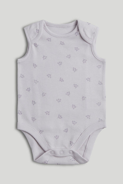 5 Pack Swan Sleeveless Bodysuits