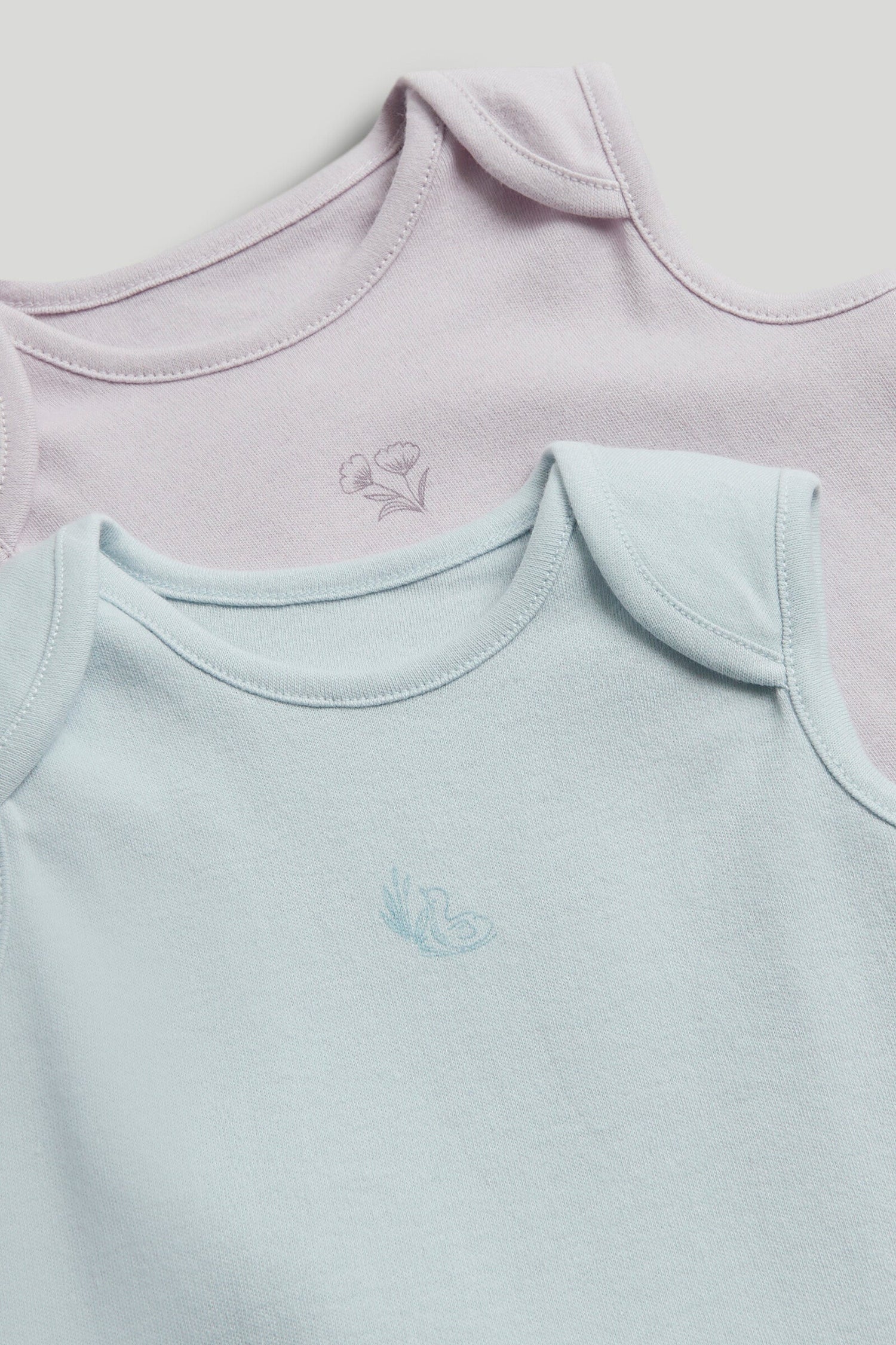5 Pack Swan Sleeveless Bodysuits