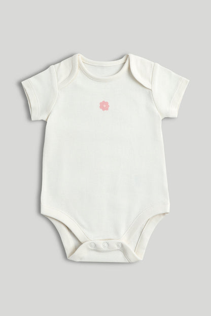 5 Pack My First Short-Sleeved Bodysuits