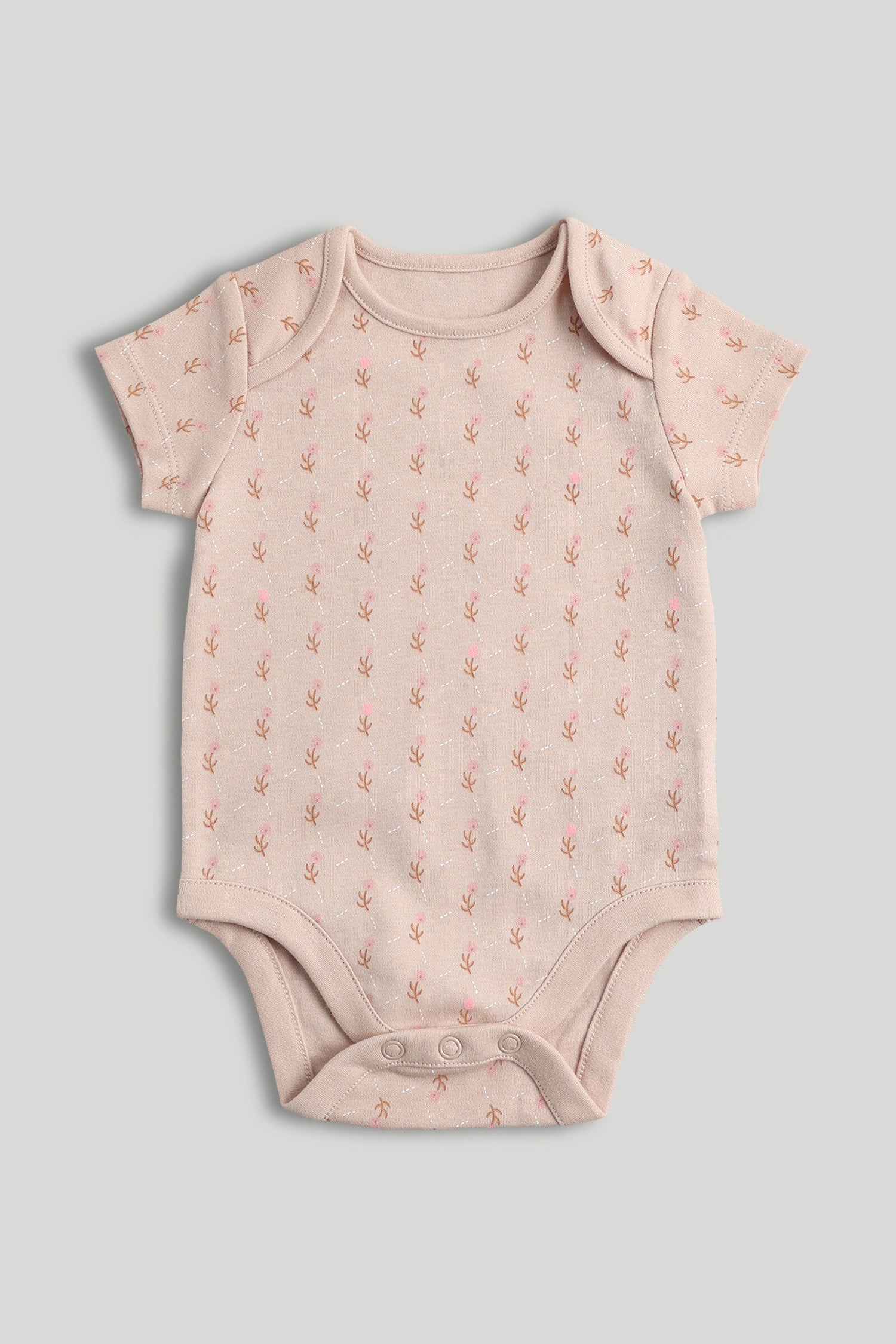 5 Pack My First Short-Sleeved Bodysuits