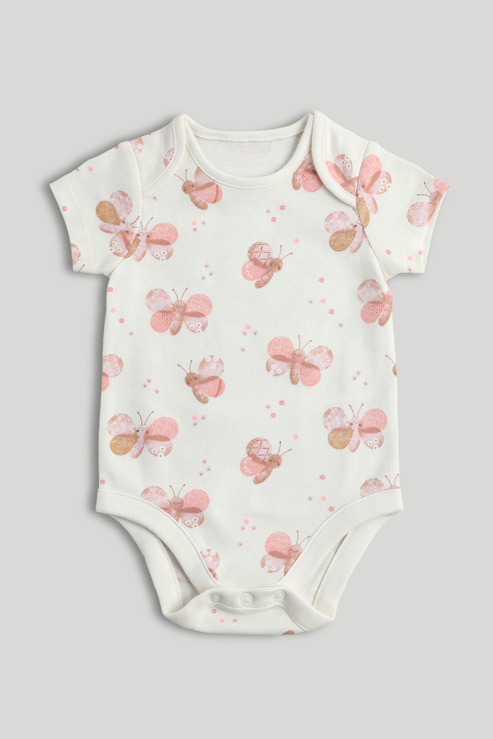 5 Pack My First Short-Sleeved Bodysuits