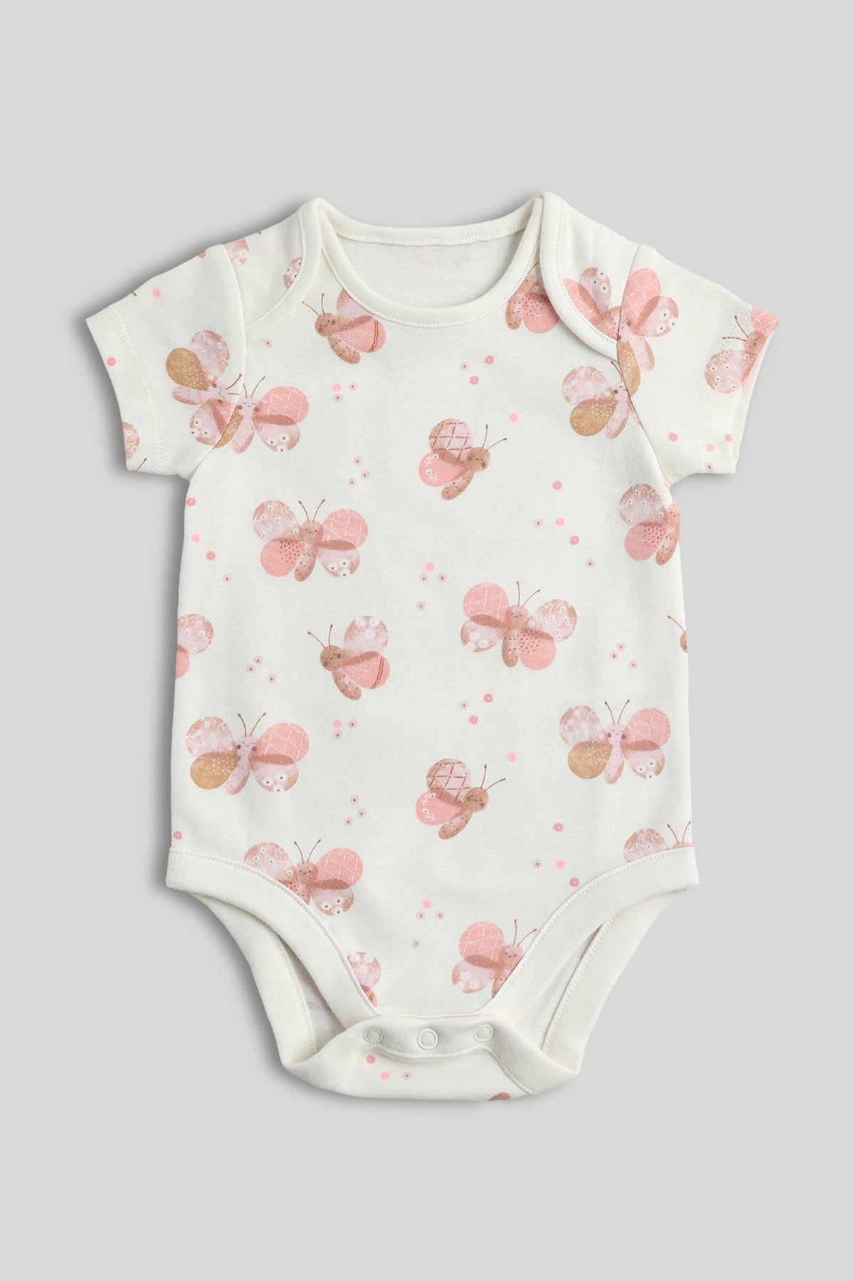 5 Pack My First Short-Sleeved Bodysuits