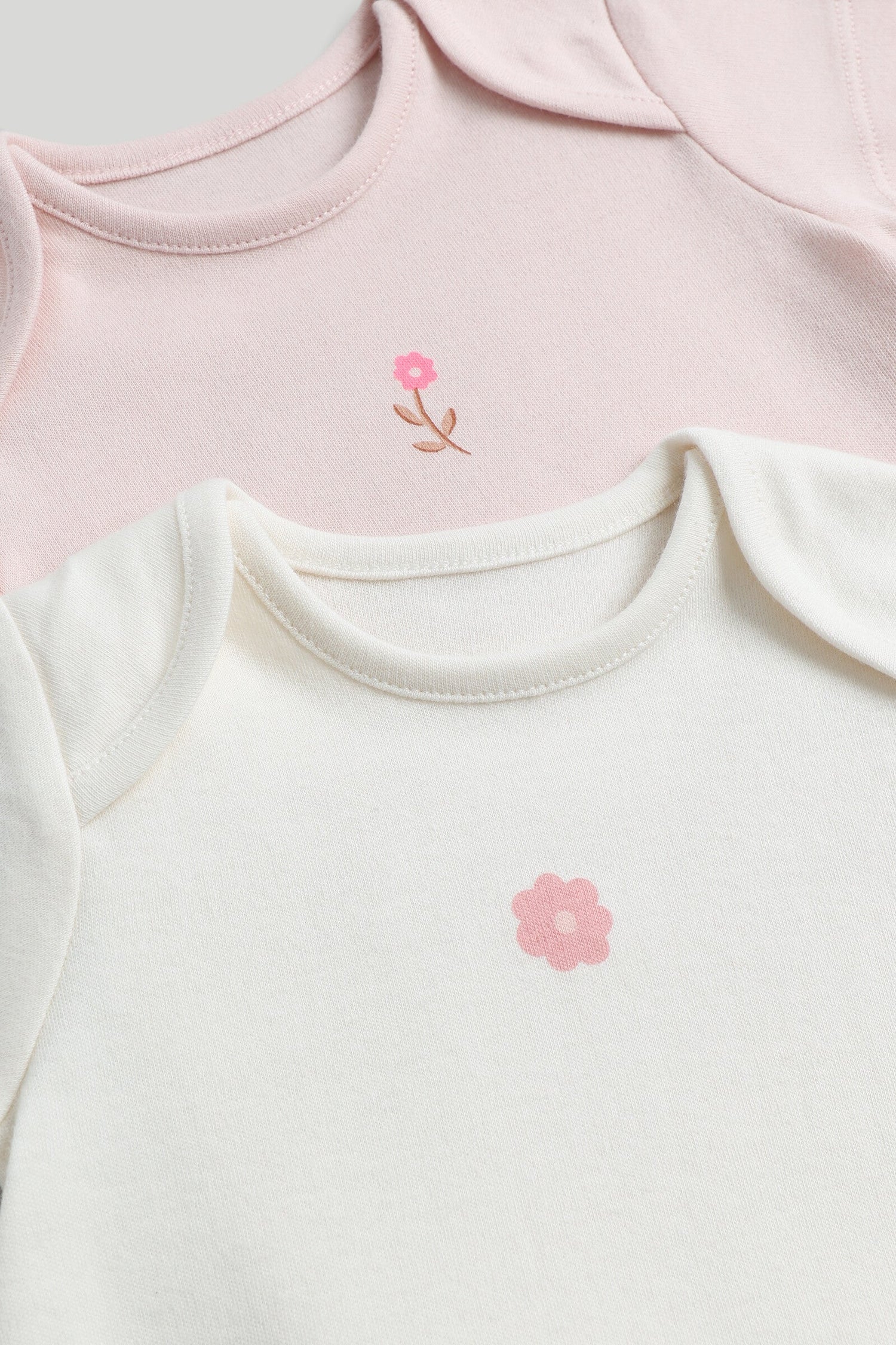 5 Pack My First Short-Sleeved Bodysuits