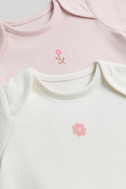 5 Pack My First Short-Sleeved Bodysuits