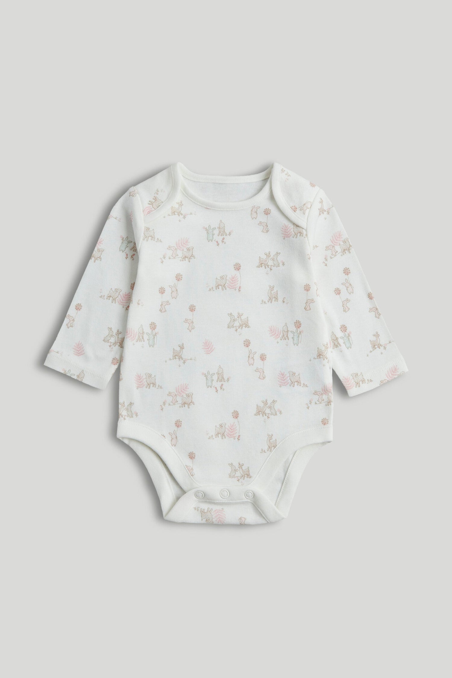 5 Pack My First Long-Sleeved Bodysuits