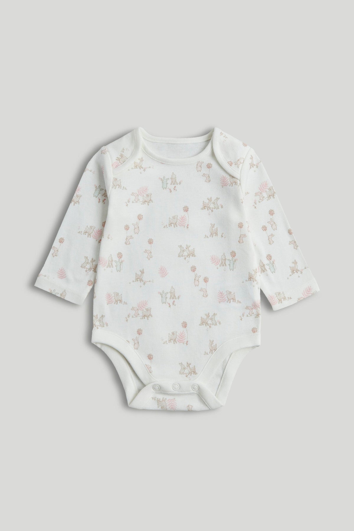 5 Pack My First Long-Sleeved Bodysuits