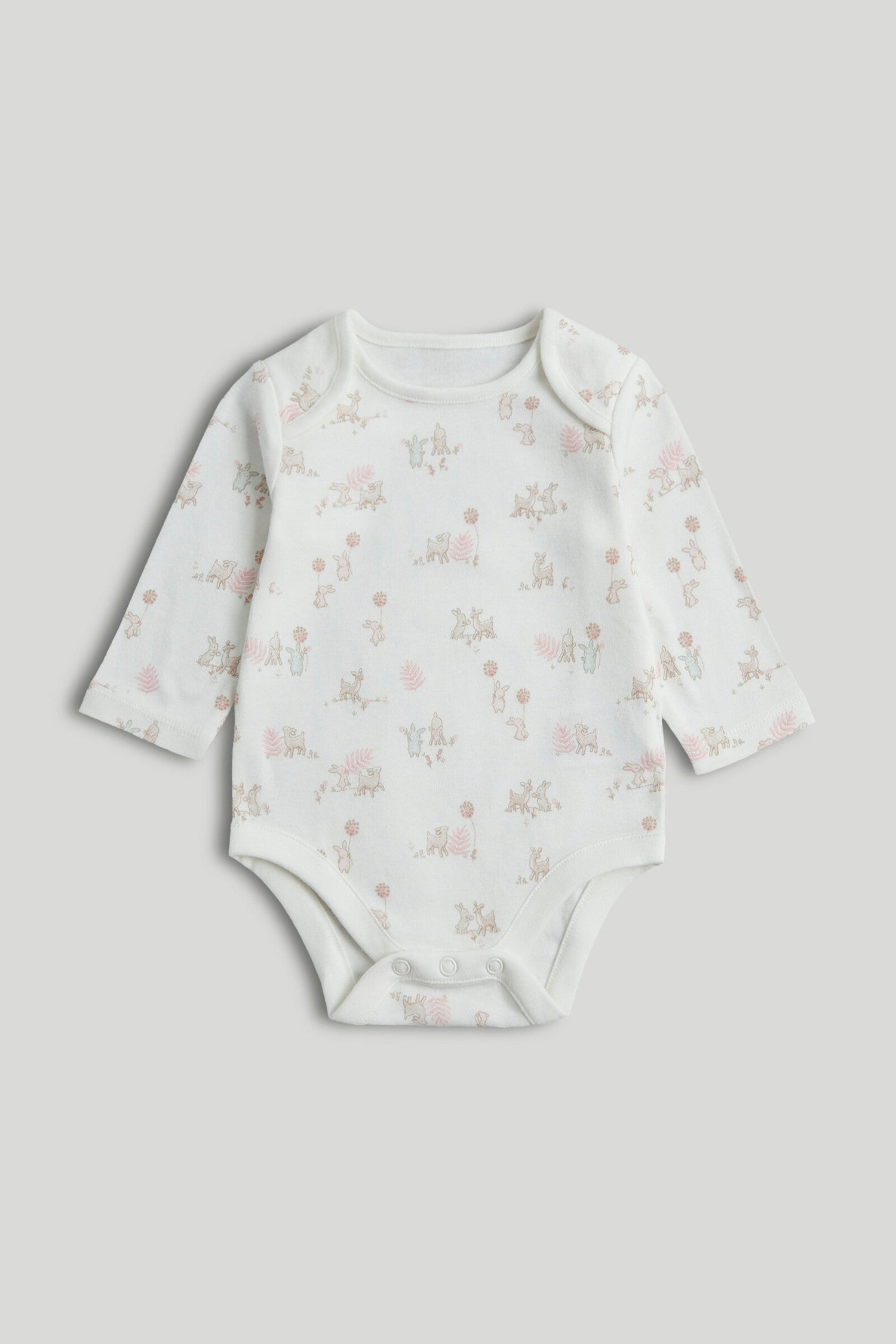 5 Pack My First Long-Sleeved Bodysuits