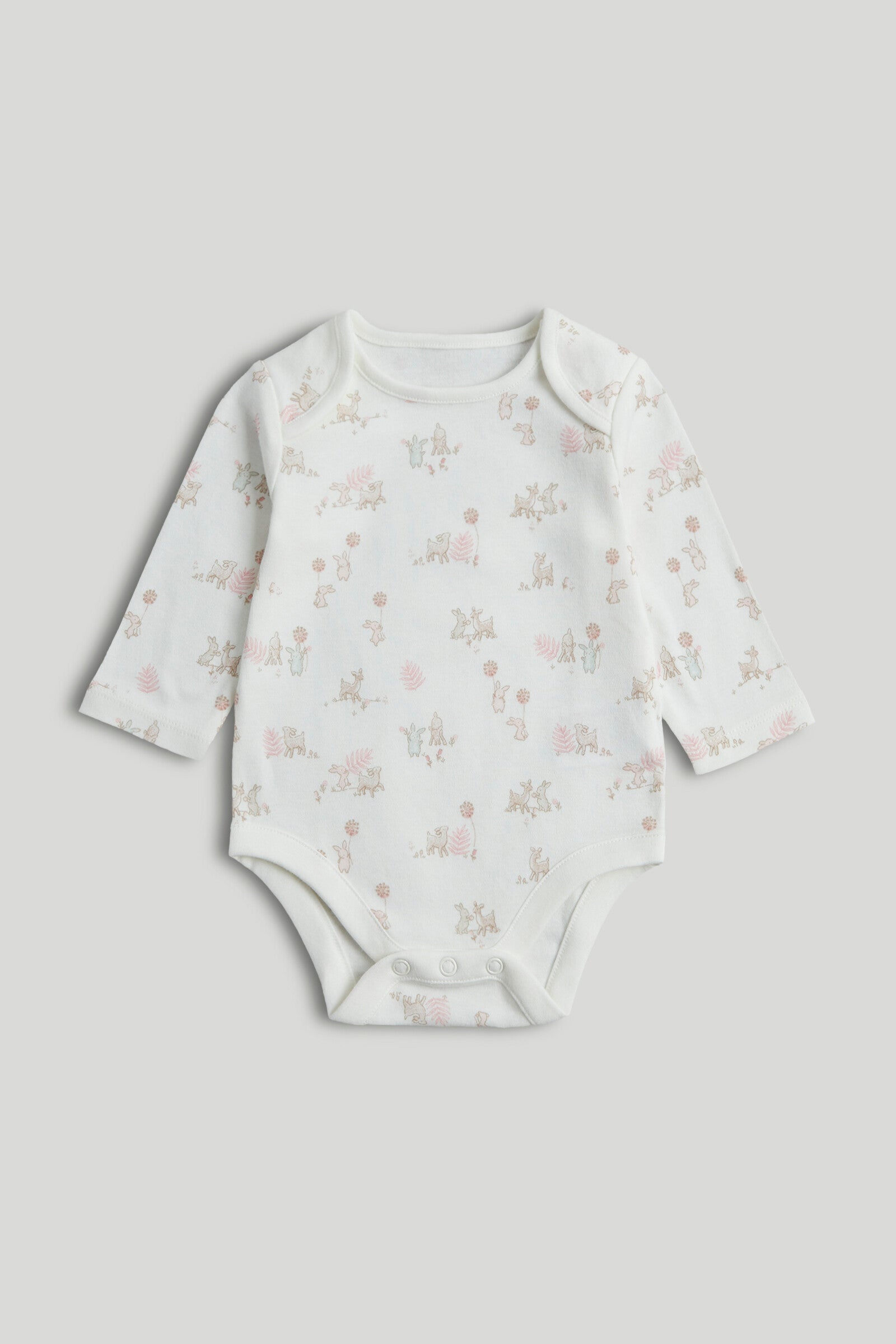 5 Pack My First Long-Sleeved Bodysuits
