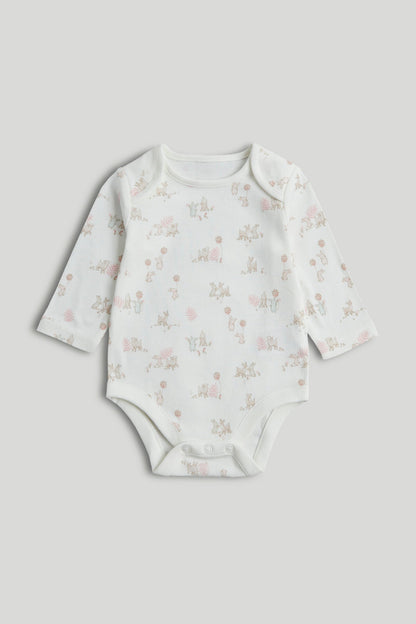 5 Pack My First Long-Sleeved Bodysuits